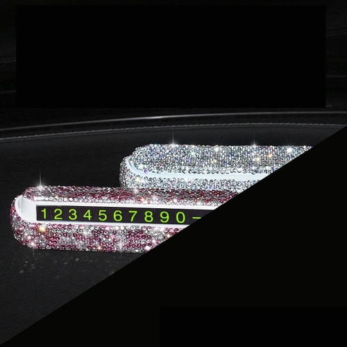 Universal Car Luminous Temporary Parking Card 