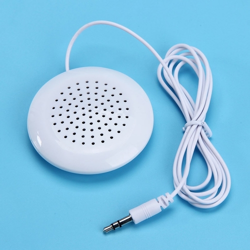 Portable 3.5mm Mini Pillow Speaker for