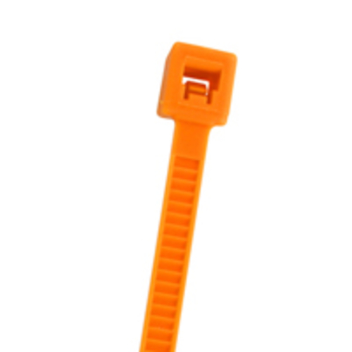 4.1 in. 18 lbs Cable Tie - Orange