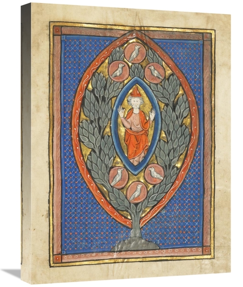 Global Gallery GCS-454761-1824-142 18 x 24 in. A Man Enthroned within 