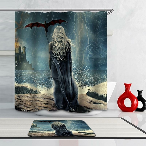 Mother Of Dragons Shower Curtain