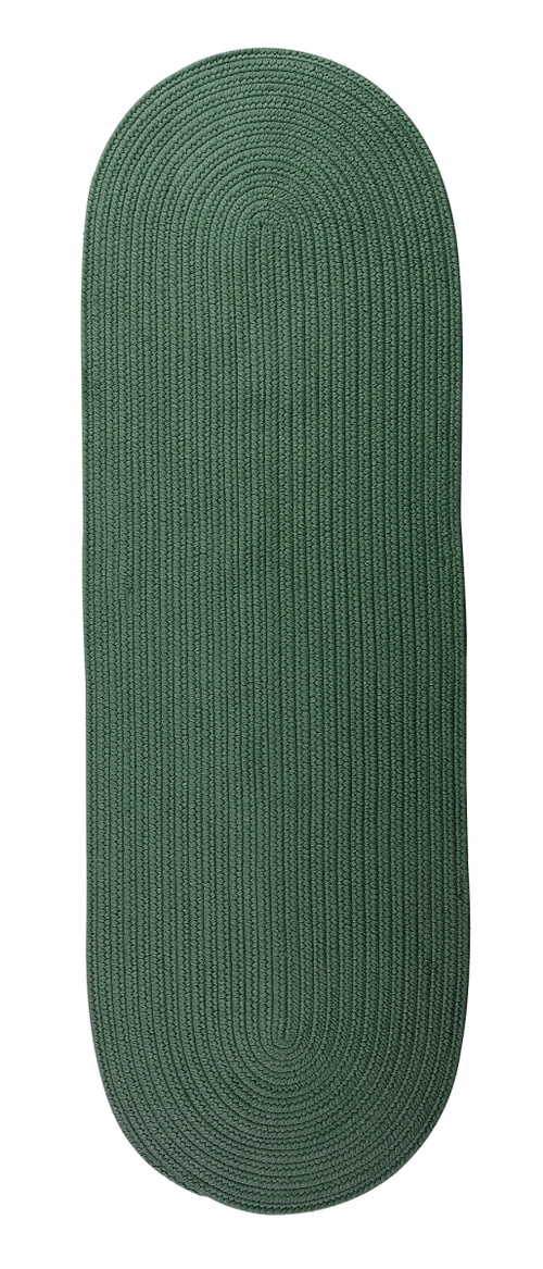 Colonial Mills Rug RV62R028X060 Reversible Flat-Braid Oval Braided Run