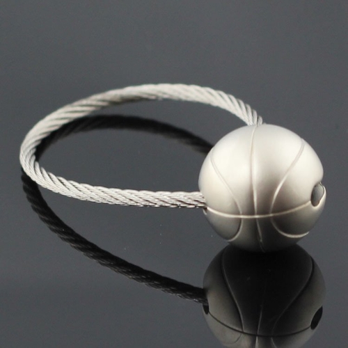 Wirerope Basketball Keychain