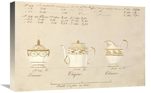 Global Gallery GCS-454915-1624-142 16 x 24 in. Sucrier, Cheyere Et