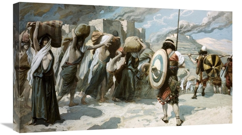 Global Gallery GCS-280560-30-142 30 in. Women of the Midian Led Captiv