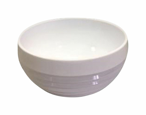 Arrow Plastic 6745970 5.25 in. Dia. Partyware White Acrylic Round Bowl