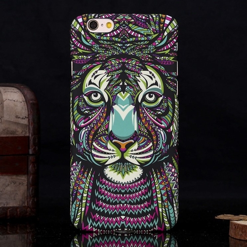 Aztec Tiger iPhone Case