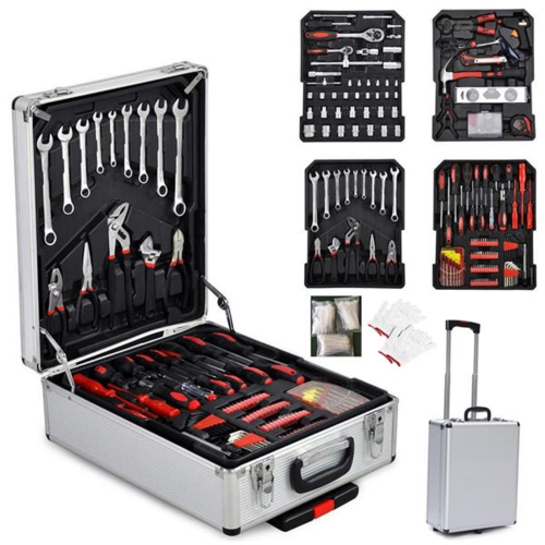 799pcs Aluminum Trolley Case Repair Hand Tool Kit