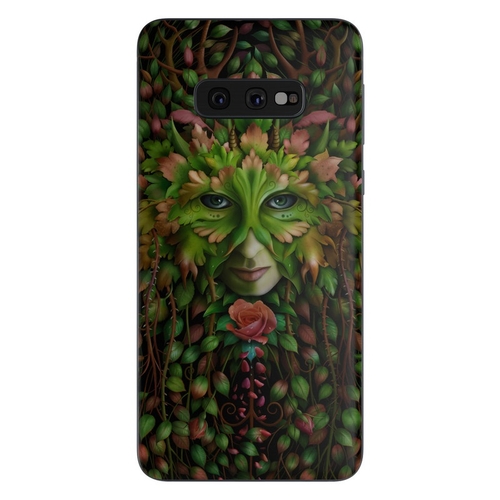 DecalGirl SGS10E-GRNWMN Samsung Galaxy S10e Skin - Green Woman