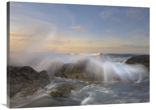 Global Gallery GCS-396392-3040-142 30 x 40 in. Wave Breaking, Play