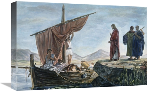 Global Gallery GCS-281675-22-142 22 in. Christ Calling James & John Ar