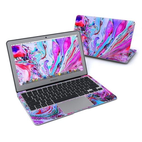 DecalGirl MBA11-MARBLEDLUSTRE Apple MacBook Air 11 in. Skin - Marbled 