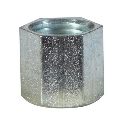 Billco 753288000223 0.25 in. Hex Caps in Galvanized Steel - pack of 5