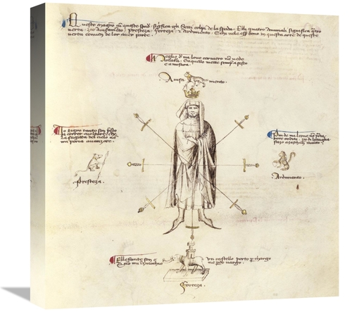 Global Gallery GCS-454767-1818-142 18 x 18 in. Aiming Points on the Bo