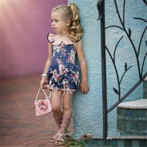 Pudcoco Fashion High Quality Floral Children's