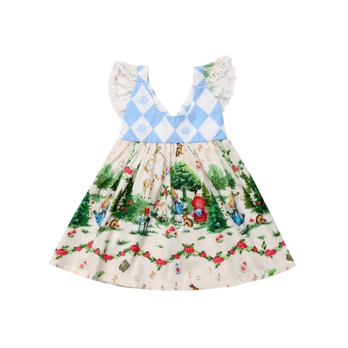 Xmas Pretty Lovely Toddler Baby Girls Dress