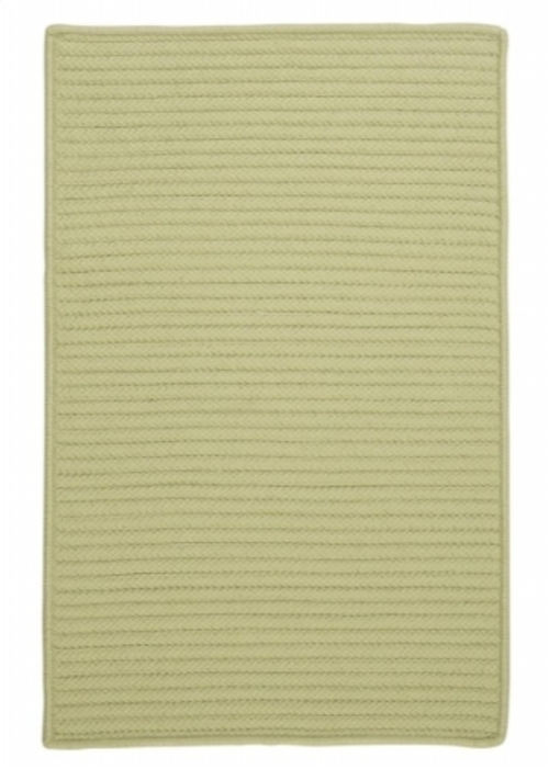 Colonial Mills Rug H834R036X060S Simply Home Solid - Celery 3 ft. x 5 