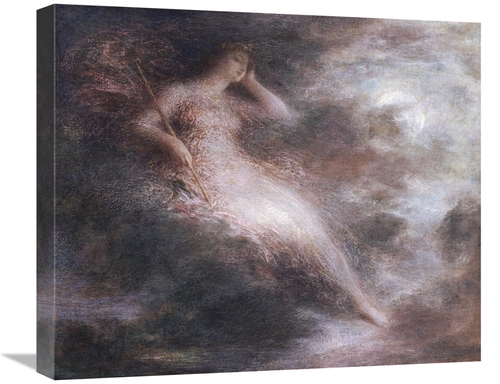 Global Gallery GCS-266308-22-142 22 in. The Queen of the Night Art Pri