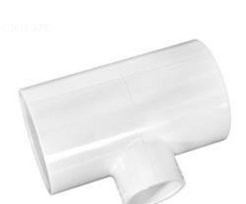 Lasco Fittings PV401338 3 x 3 x 2 in. Pvc Tee Socket Reducer