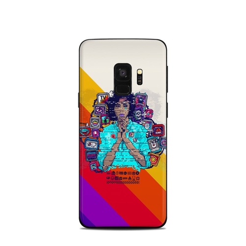 DecalGirl SGS9-SINGLGLCH Samsung Galaxy S9 Skin - Singularity Glitch