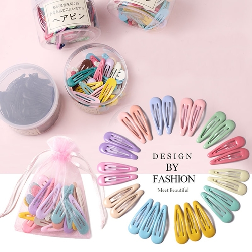 16PCS/Set Girls Cute Candy Colors Waterdrop