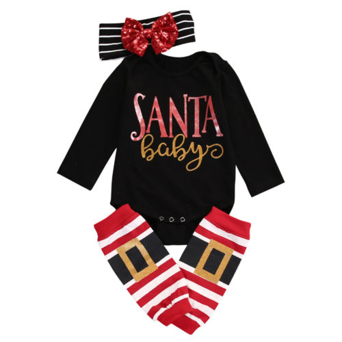  Baby Girl Boy Long Sleeve Romper Leg Warmers