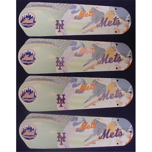 Ceiling Fan Designers 42SET-MLB-NYM MLB York Mets Baseball 42 In. Ceil