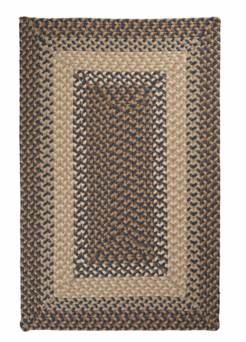 Colonial Mills Rug TB09R084X108R Tiburon - Stone Blue 7 in. x 9 in. Br