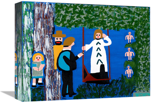 Global Gallery GCS-479485-1216-142 12 x 16 in. Swing Art Print - Ulric