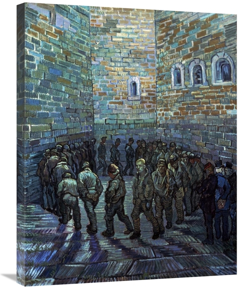 Global Gallery GCS-281295-30-142 30 in. Prisoners Exercising - After D