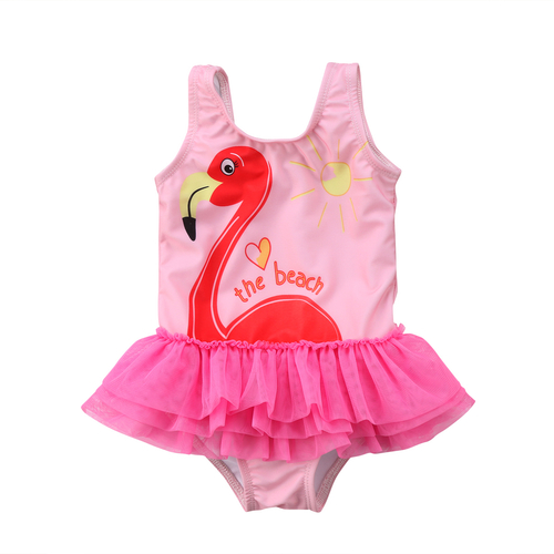 Cute Kids Baby Girls One piece Swimsuit Babies