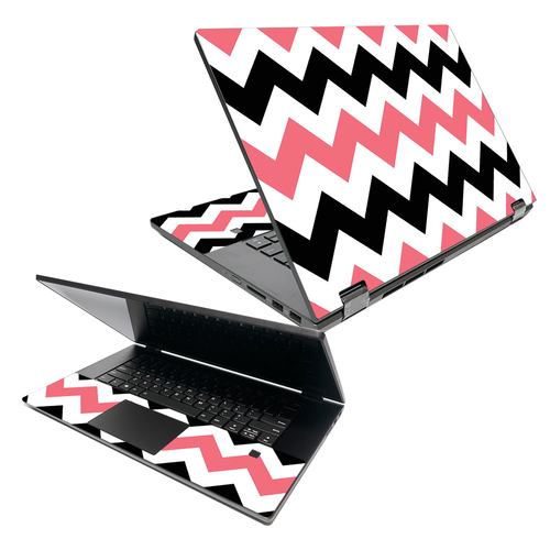 MightySkins LENIDC34015-Black Pink Chevron Skin for Lenovo Ideapad C34