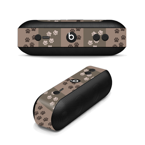 MightySkins BEPILLPL-Paw Prints Skin Decal Wrap for Beats by Dr. Dre B