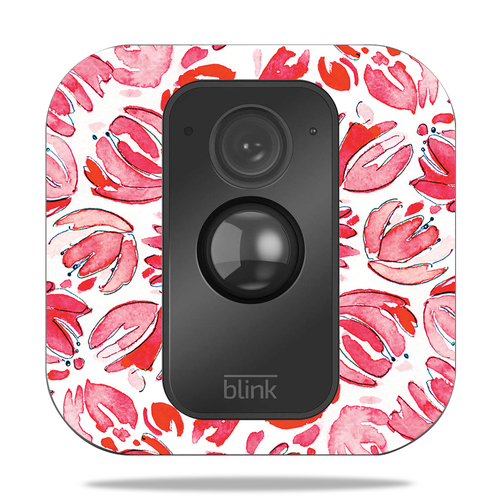 MightySkins BLXT-Red Petals Skin for Blink XT Outdoor Camera - Red Pet