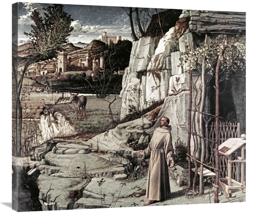 Global Gallery GCS-281700-36-142 36 in. Saint Francis in Ecstasy Art P