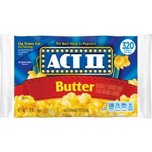 ACT II Butter Microwave Popcorn - 2.75oz