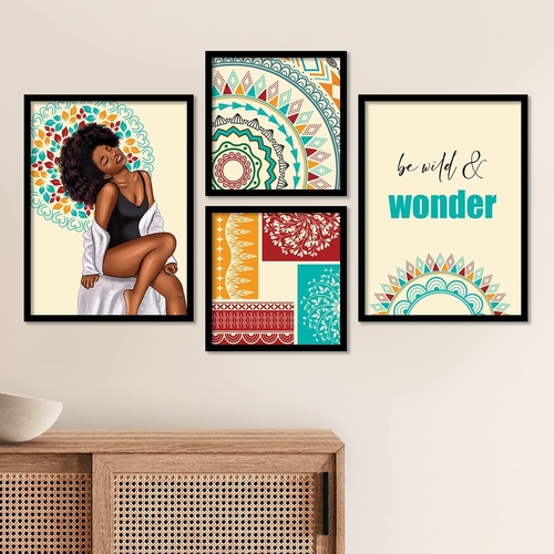 Modern Wall Art Framed Wall Paintings for Living Room and Home Decor -