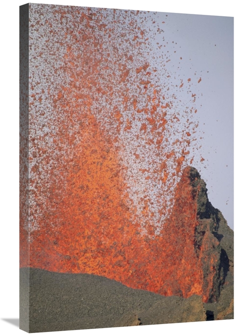 20 x 30 in. Splatter Cone & Lava Fountain, Cape Hammond, Galap