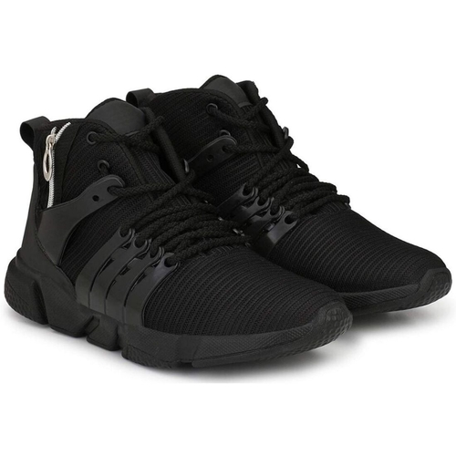 Generic Men Black Color Mesh Material  Casual