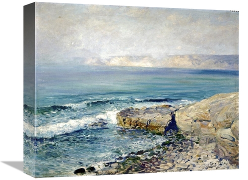 Global Gallery GCS-267189-16-142 16 in. Incoming Fog, La Jolla Art