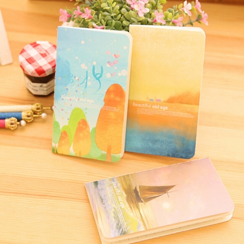 12.5 cm * 7.2 cm Mini Korean Pocket Travelers