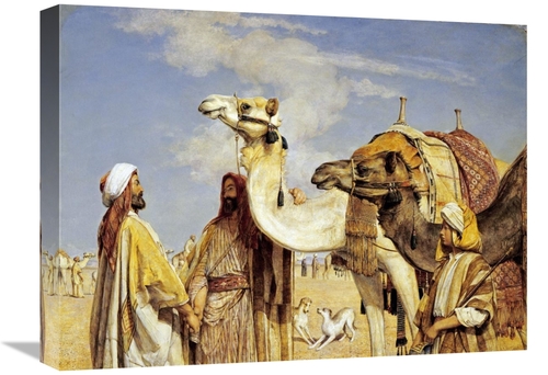 Global Gallery GCS-266772-22-142 22 in. Greetings in the Desert, E