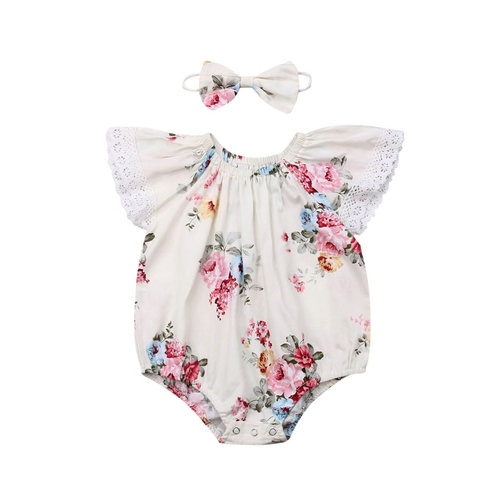Style Newborn Baby Girls Spring Summer