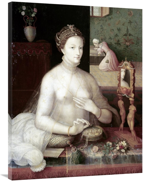 Global Gallery GCS-281051-40-142 40 in. Portrait of a Woman Art Print 