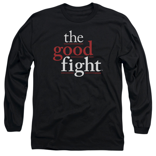 Trevco CBS2516-AL-1 The Good Fight & Logo Long Sleeve Cotton Adult 18-
