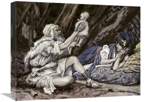 Global Gallery GCS-280228-22-142 22 in. Birth of Noah Art Print - Jame