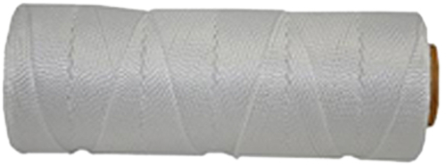 MJJ TL251 4 oz No.18 x 260 ft. Nylon Twisted Twine - White