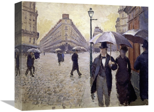 Global Gallery GCS-276948-16-142 16 in. Paris Street--Rainy Weather - 