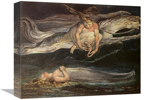 Global Gallery GCS-281718-16-142 16 in. Divine Comedy - Pity 19th C. A