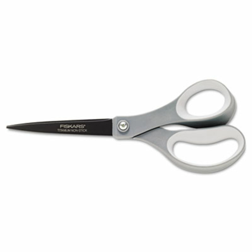 Fiskars 01-005413 Non-Stick Titanium Softgrip Scissors  8 in. Length  